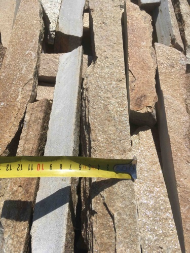 Горбушка златолит золотистый для облицовки купить в Котельниках