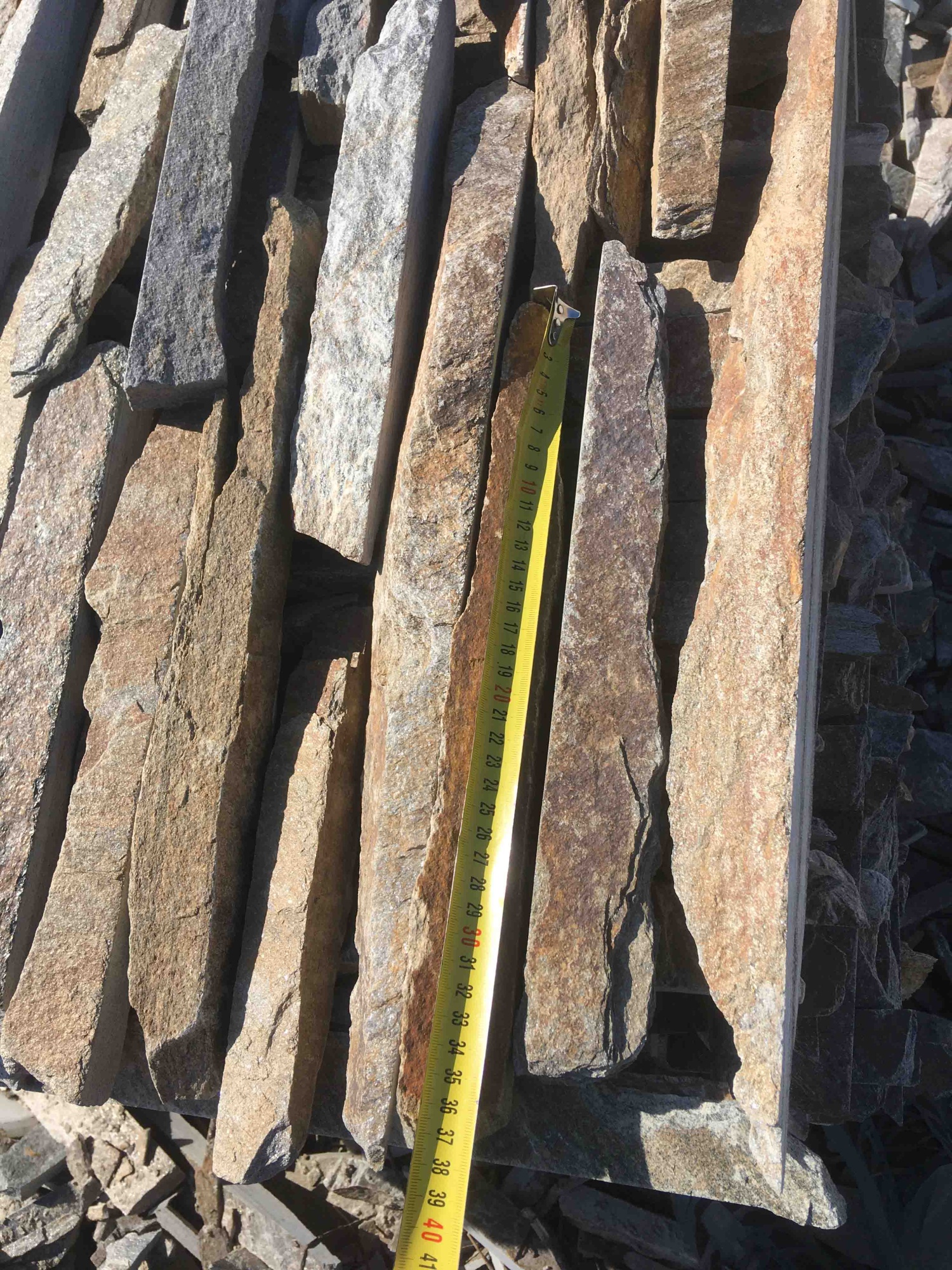 Горбушка златолит мультиколор для облицовки купить в Котельниках