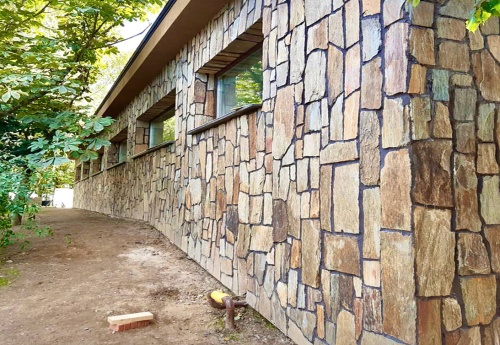 Плитняк кора дерева для цоколя, отмостки купить в Котельниках