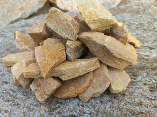 Златолит жёлтый декоративная каменная крошка купить в Котельниках