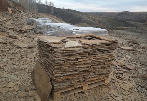 Плитняк кора дерева для цоколя, отмостки купить в Котельниках