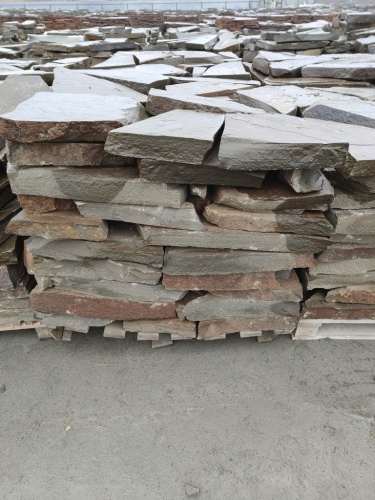 Плитняк песчаник серо-зелёный для мощения 60-65 мм купить в Котельниках